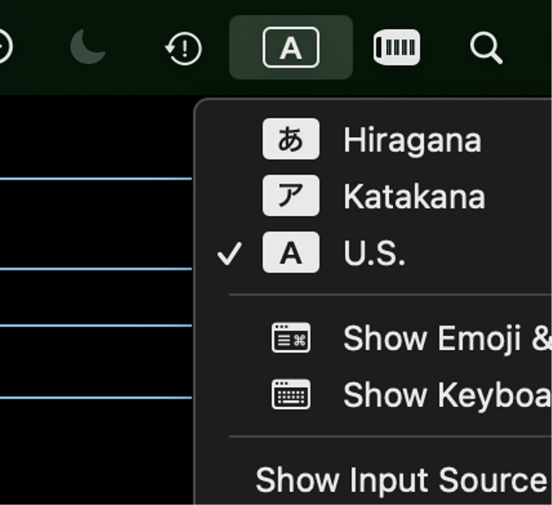 My keyboard languages